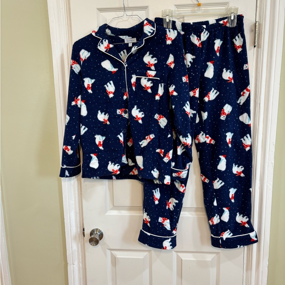 Women’s Polar Bear Pajamas Fleece